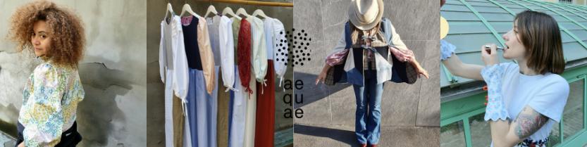 Aequae  -  abiti e accessori sartoriali dal recupero di tessuti