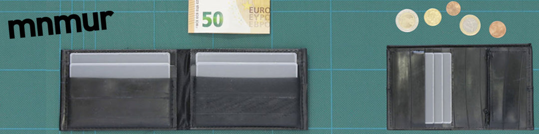 Mnmur - accessori dal recupero di camere d’aria di bicicletta