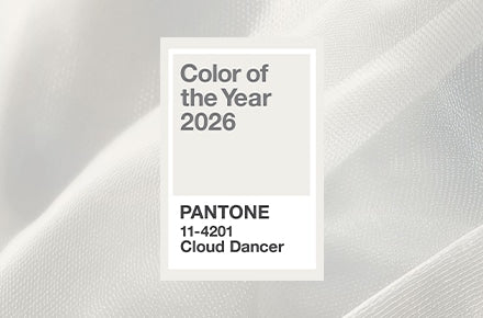 Pantone Cloud Dancer, colore dell'anno 2026