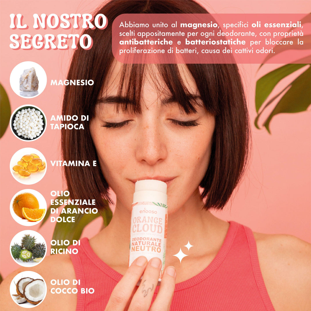 Deodorante Solido Neutro - Orange Cloud