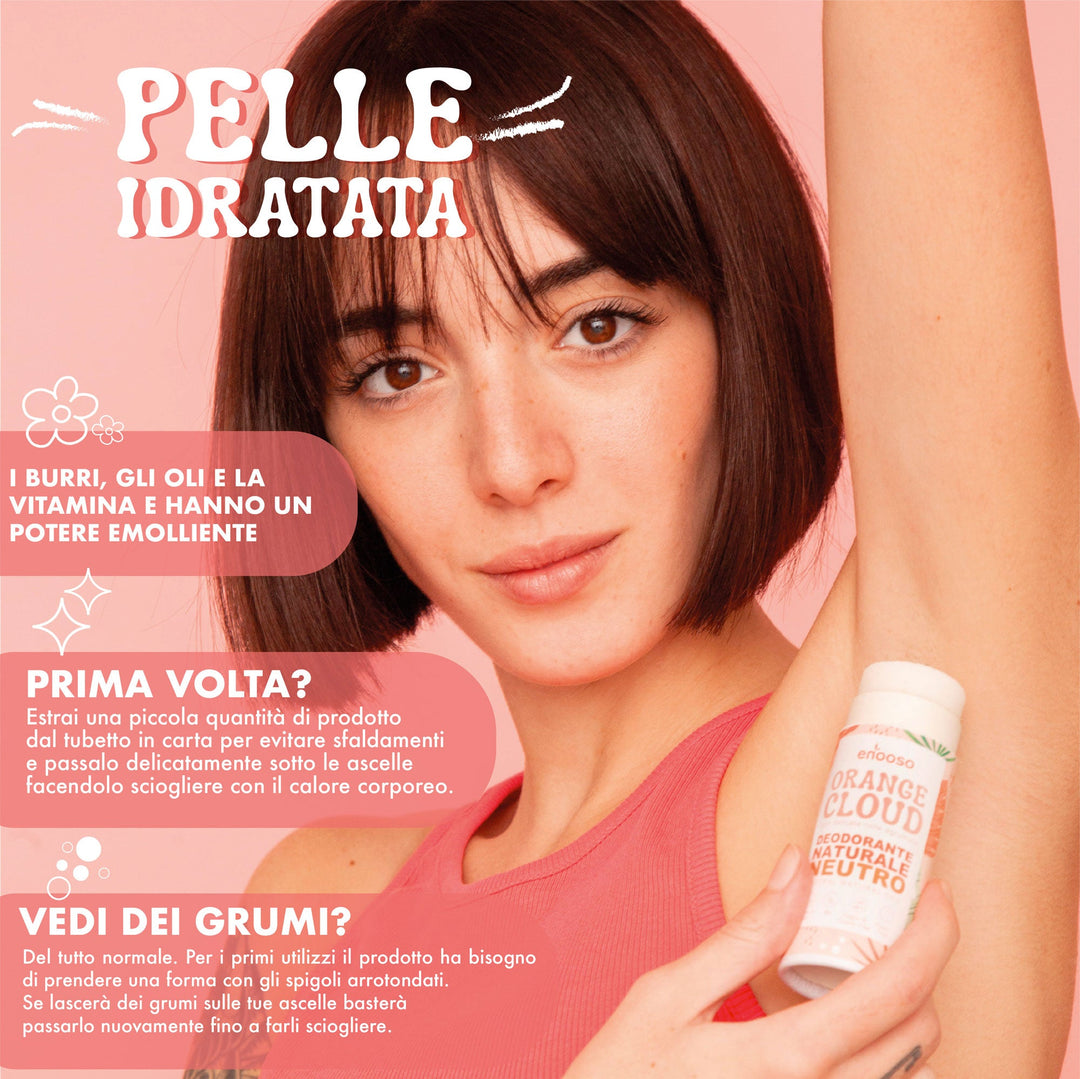Deodorante Solido Neutro - Orange Cloud