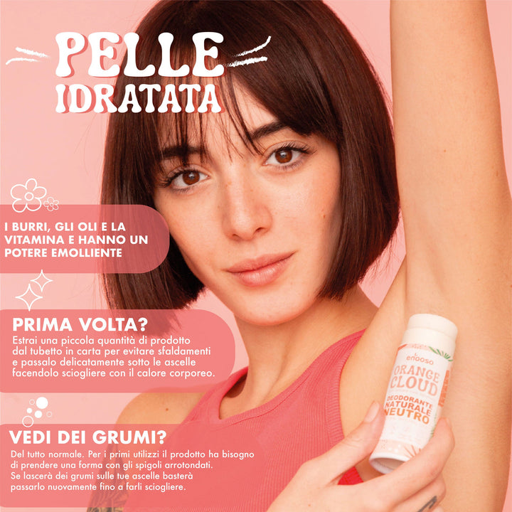 Deodorante Solido Neutro - Orange Cloud
