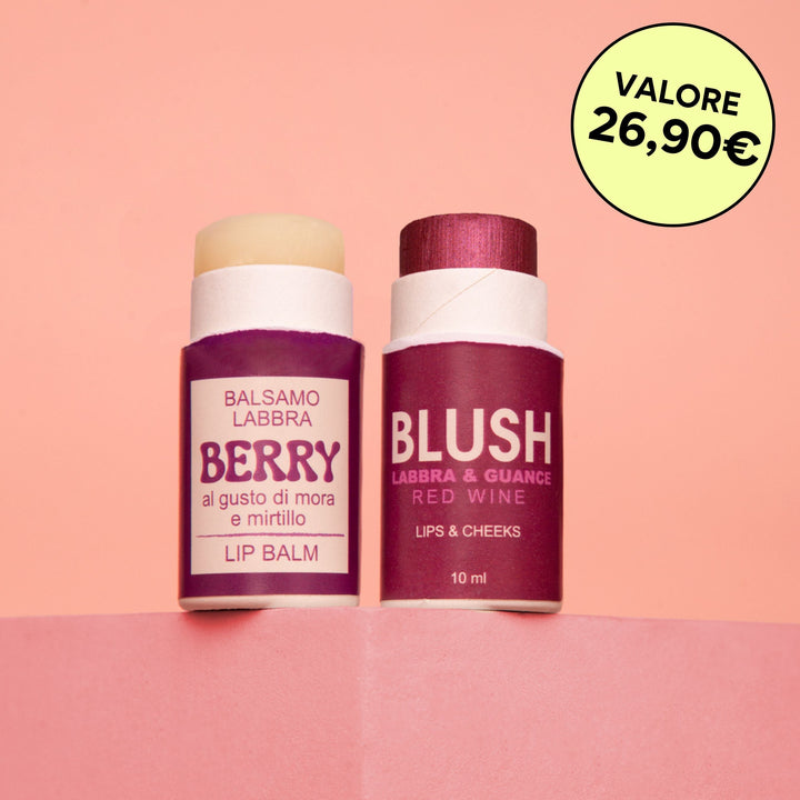 Balsamo labbra + Blush Red Wine
