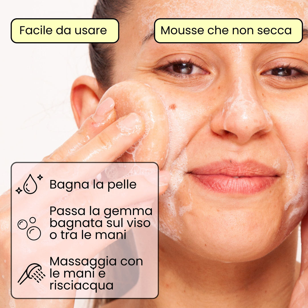 Detergente viso delicato