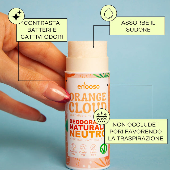 Deodorante Solido Neutro - Orange Cloud