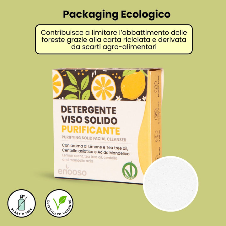 Detergente viso purificante