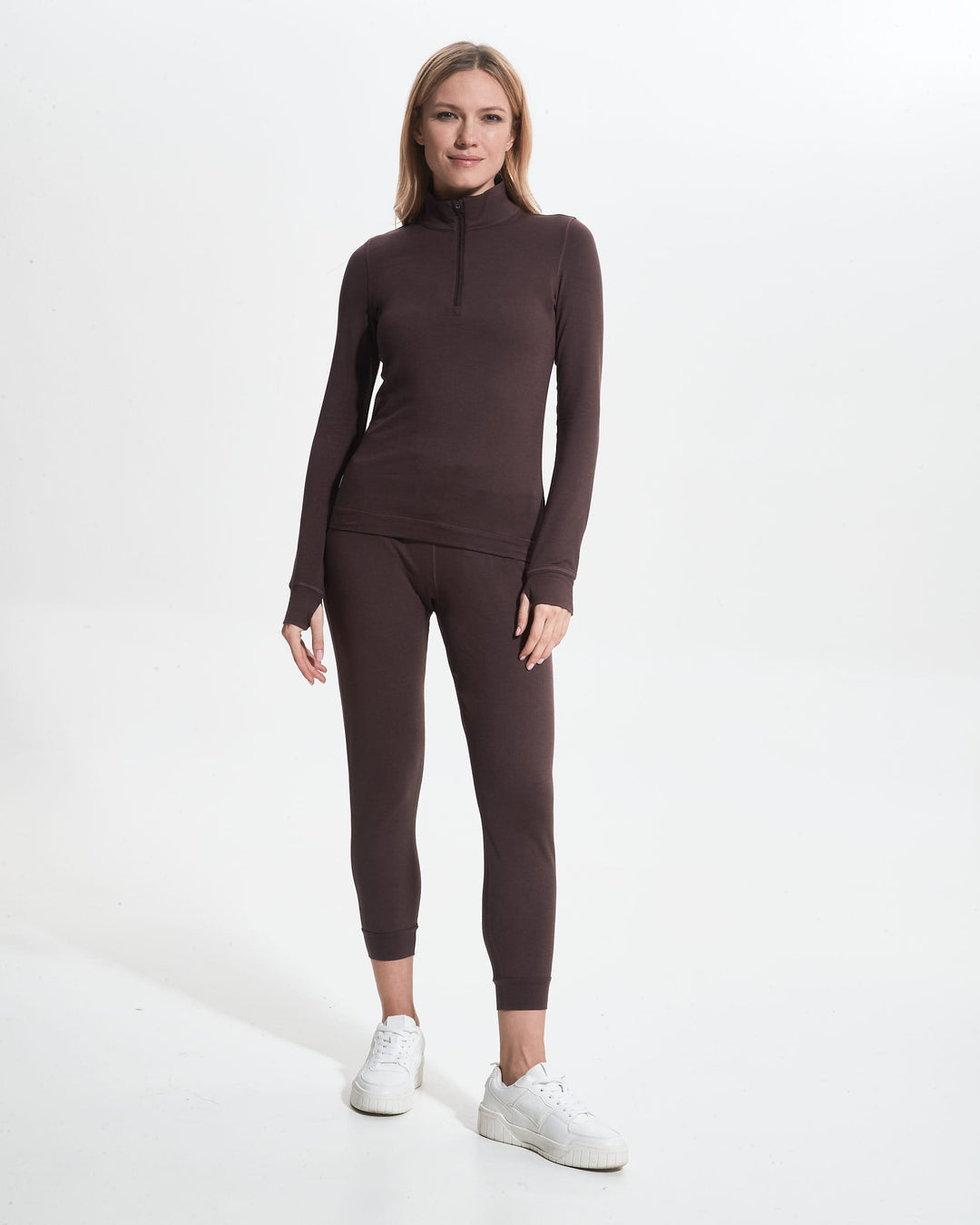 AptySoft™ Fitted Half Zip