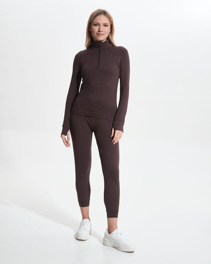 AptySoft™ Fitted Half Zip