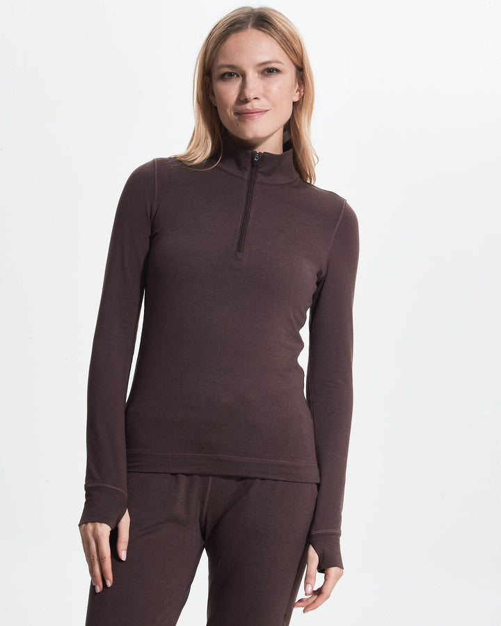 AptySoft™ Fitted Half Zip