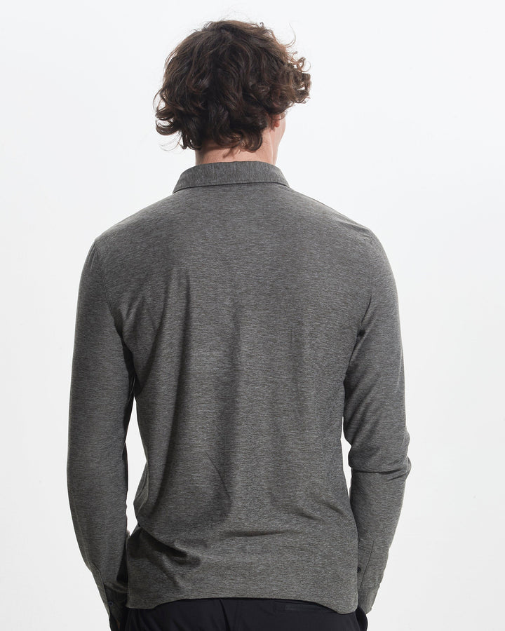 AptySoft™ Long Sleeve Polo