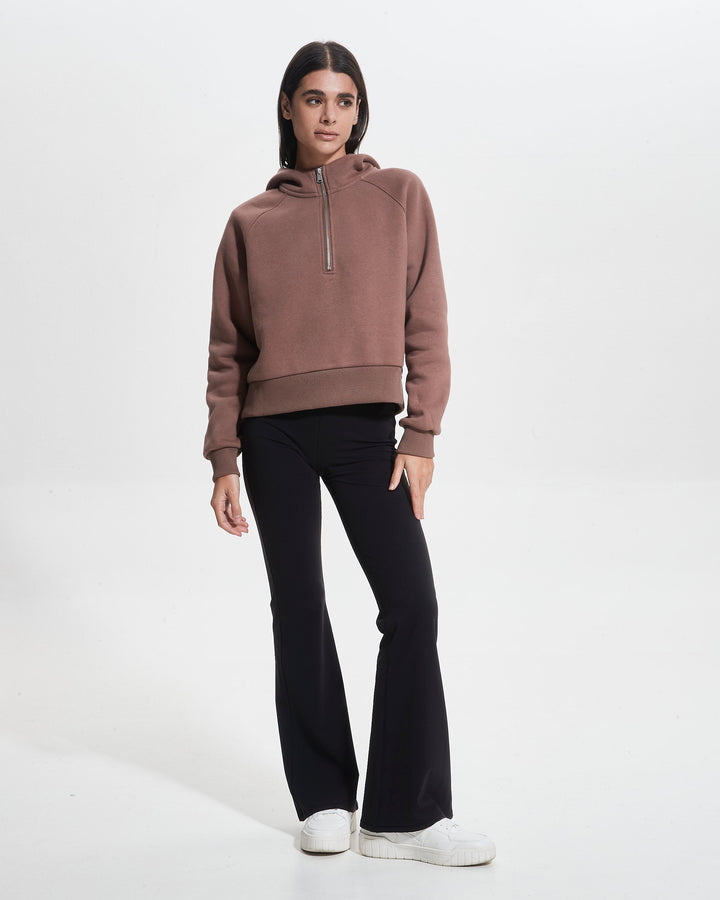 Cozy Half Zip Hoodie