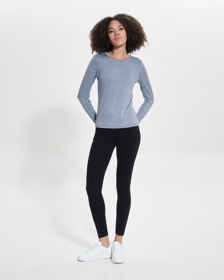 AptySoft™ Long Sleeve Hybrid Tee