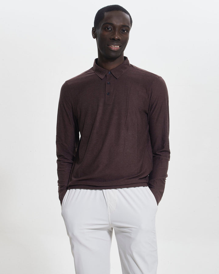 AptySoft™ Long Sleeve Polo
