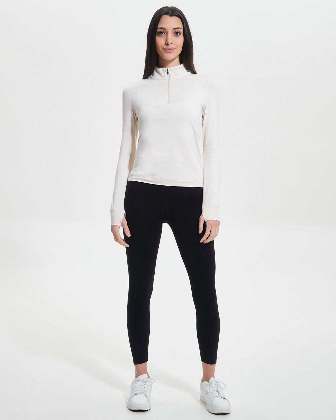 AptySoft™ Fitted Half Zip