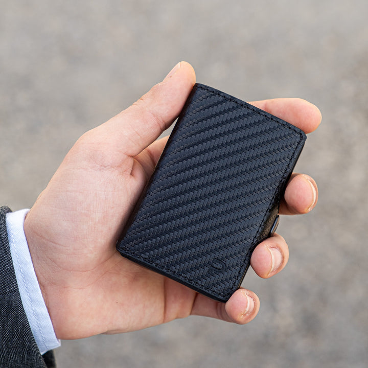 KLIK Mini con portamonete Carbon