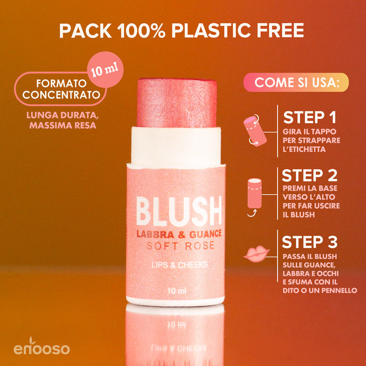 Blush Labbra e Guance - Soft Rose