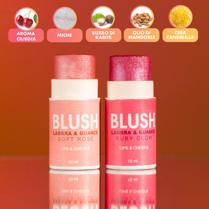 Blush Labbra e Guance - Soft Rose