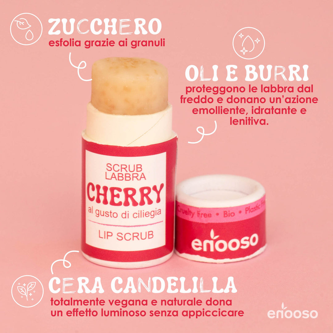 Scrub labbra + Blush Ruby Glow