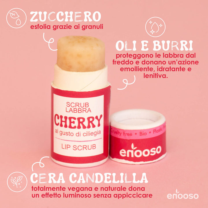 Scrub labbra + Blush Ruby Glow