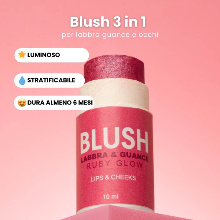 Scrub labbra + Blush Ruby Glow