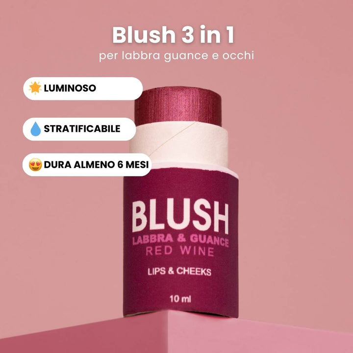 Balsamo labbra + Blush Red Wine
