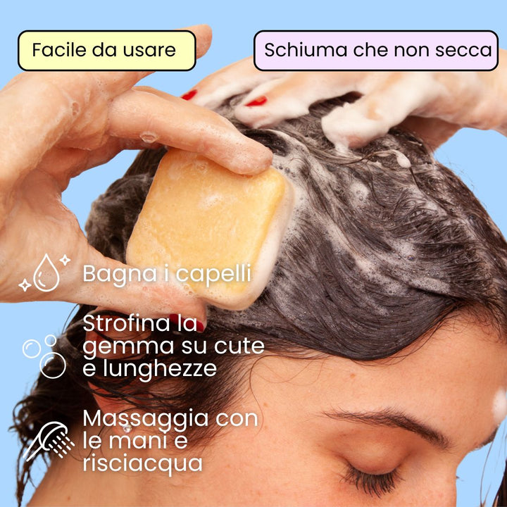 Shampoo Solido Lenitivo per cute Sensibile x2