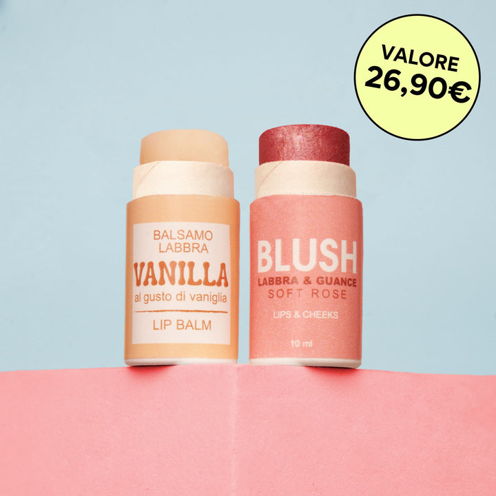 Balsamo labbra + Blush Soft Rose