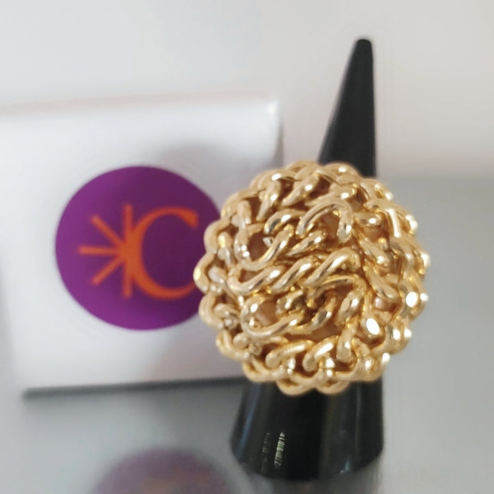 Anello Vortice Gold