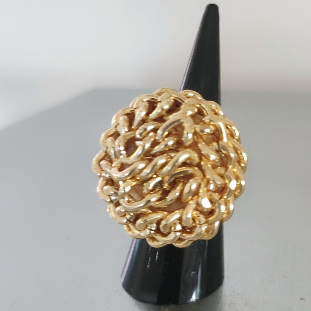 Anello Vortice Gold
