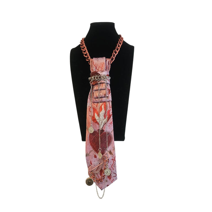 N.11 Cravatta Gioiello Donna Hearts