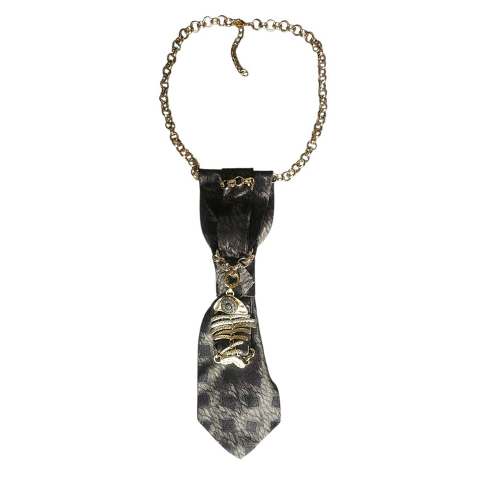 N.6 Cravatta Gioiello Mystic Fish Gold