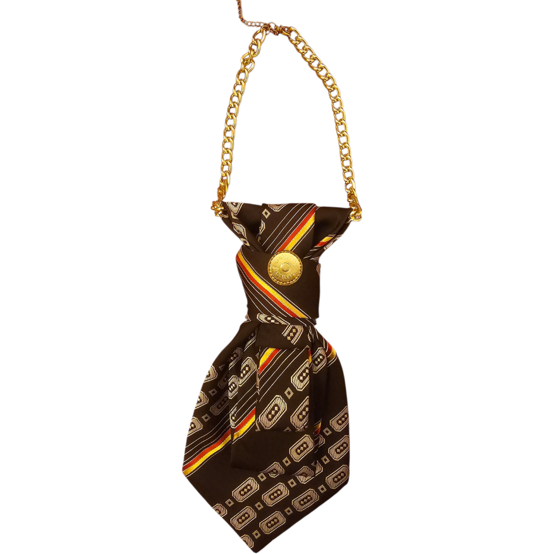 N.1 Cravatta Gioiello Vintage Brown