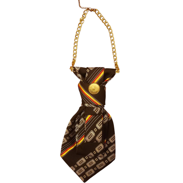 N.1 Cravatta Gioiello Vintage Brown