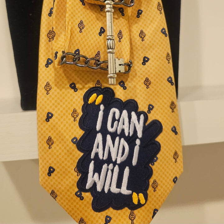 N.12 Cravatta Gioiello I can and I will