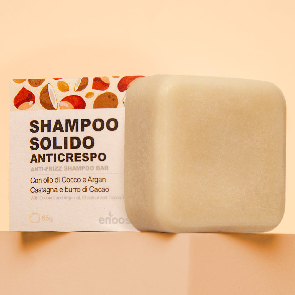 Shampoo Solido Anticrespo per Capelli Secchi o Ricci