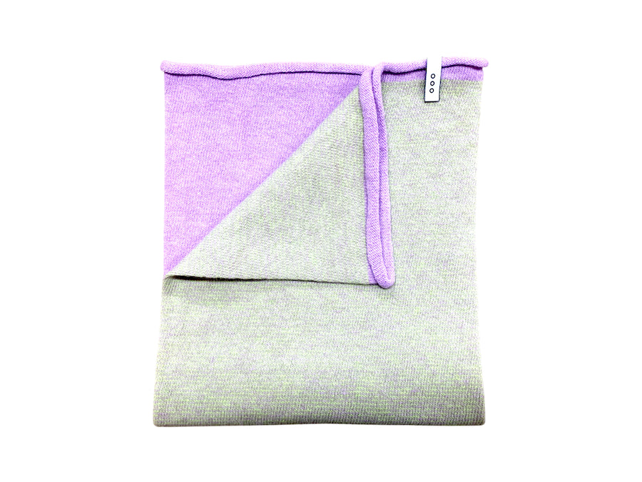 Ganzo a righe in cashmere rigenerato