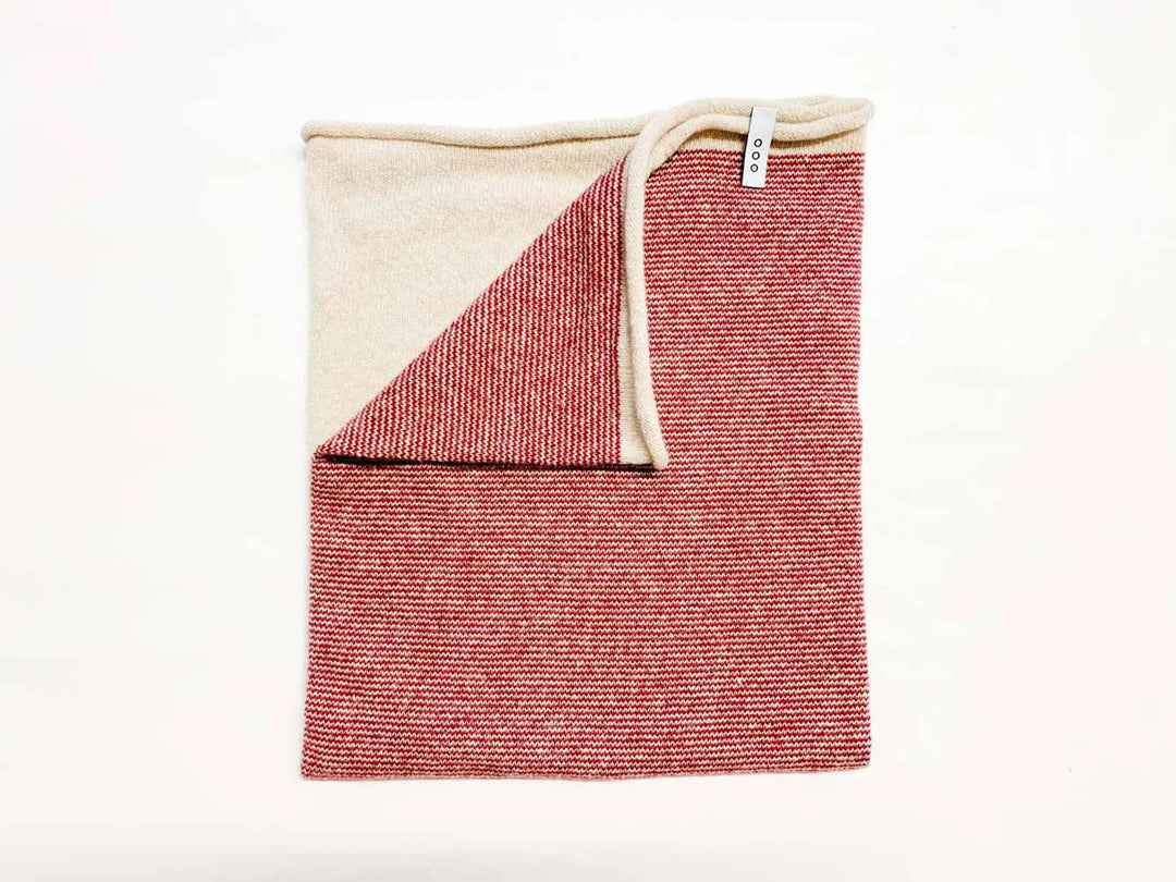 Ganzo a righe in cashmere rigenerato
