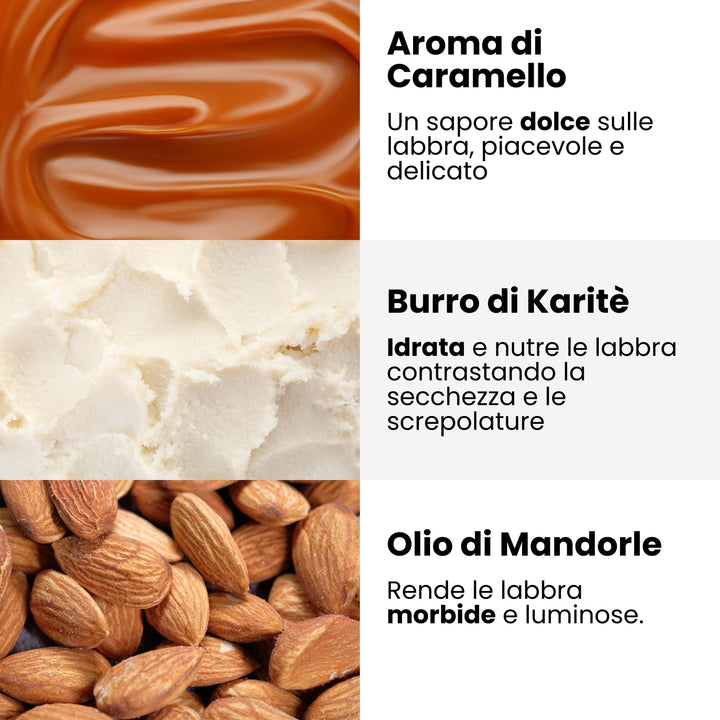 Balsamo Labbra TOFFEE - Caramello