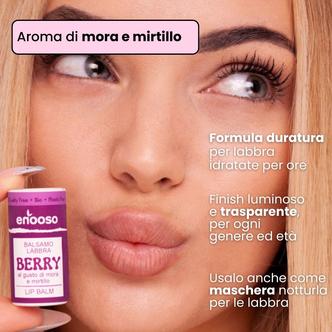 Balsamo Labbra BERRY - Mora e Mirtillo