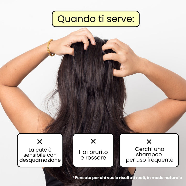 Shampoo Solido Lenitivo per cute Sensibile