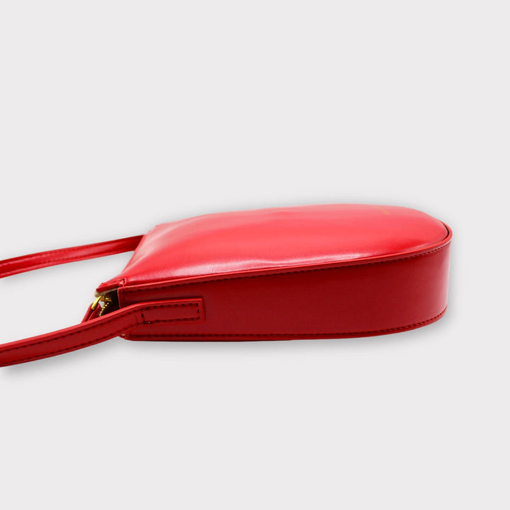 Eva SOOK - Borsa con cinturino in pelle di mela - rosso