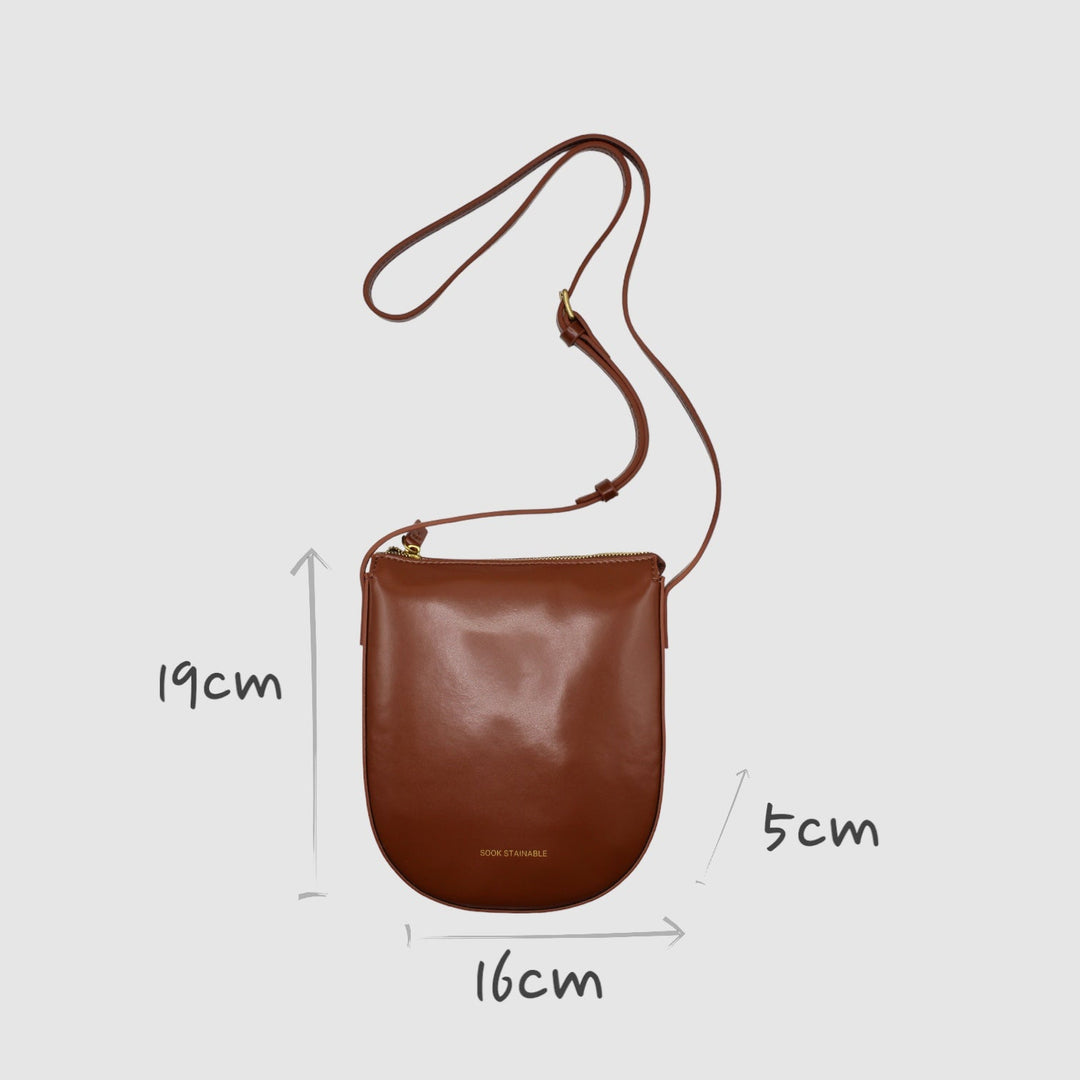 Eva - Borsa con cinturino marrone