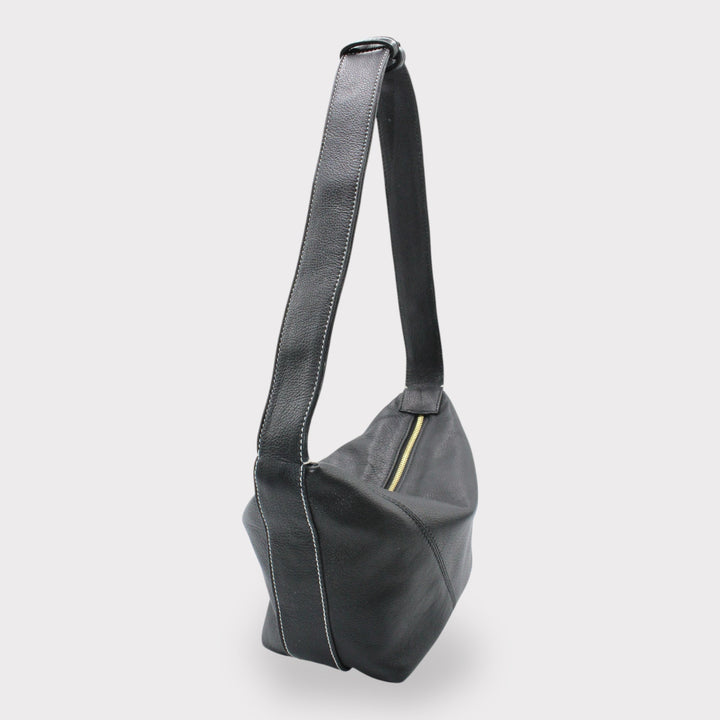 Evy SOOK - Borsa in pelle fatta a mano in Italia - nero