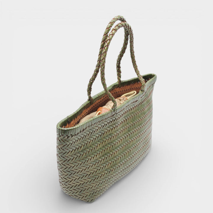 Lou SOOK - Borsa in pelle fatta a mano - verde
