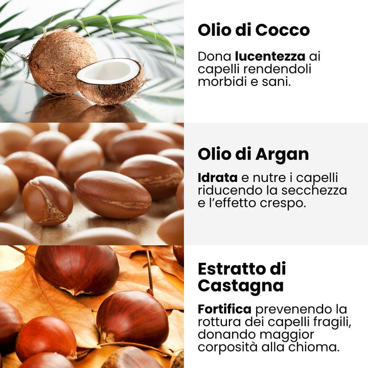 Shampoo Solido Anticrespo per Capelli Secchi o Ricci