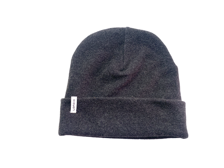 Cappello Datino in cashmere rigenerato - Antracite