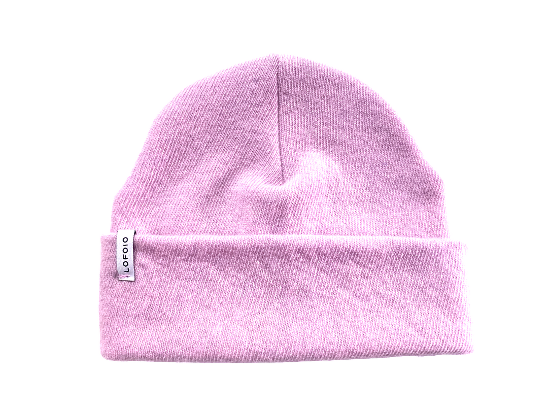Cappello Datino in cashmere rigenerato - Rosa