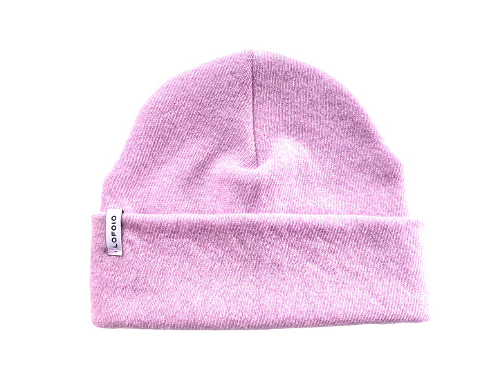 Cappello Datino in cashmere rigenerato - Rosa
