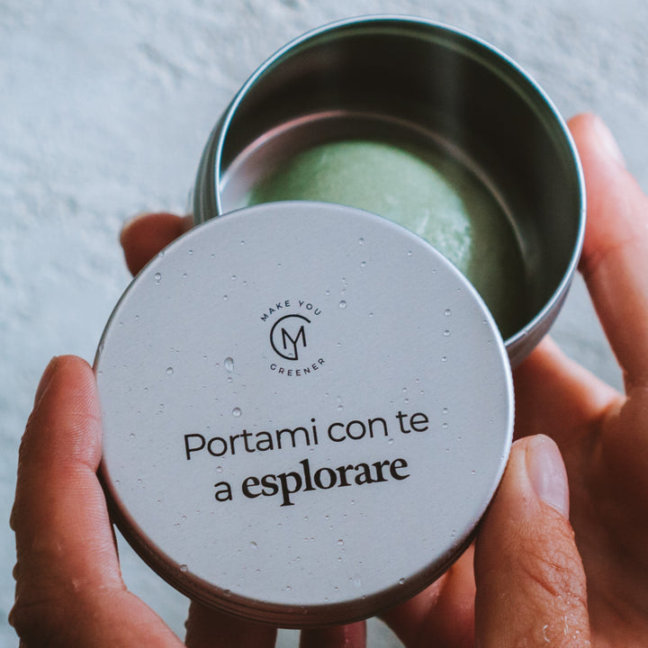 Contenitore portasapone da viaggio