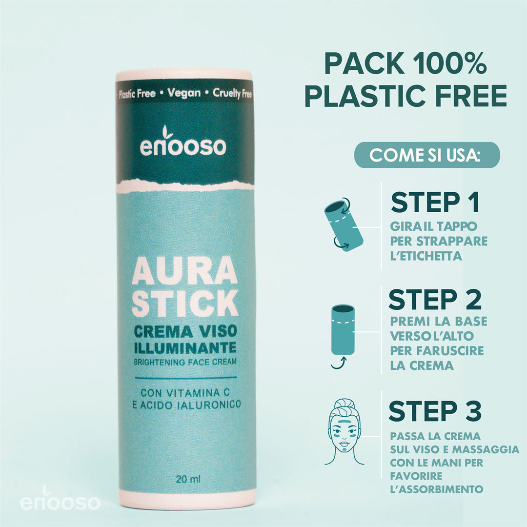 Crema viso illuminante - Aura Stick